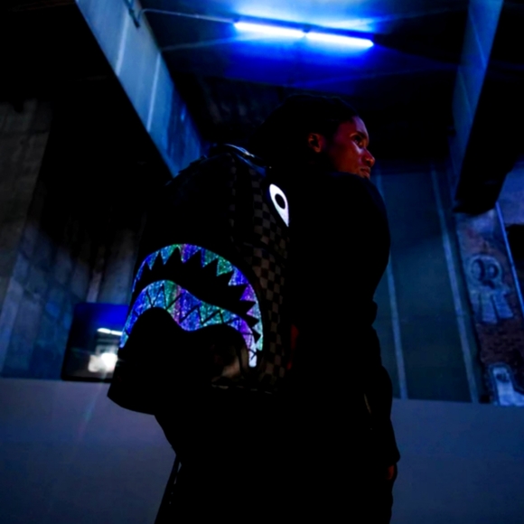 Sprayground Bags Shark Optics The Light Show Backpack Poshmark